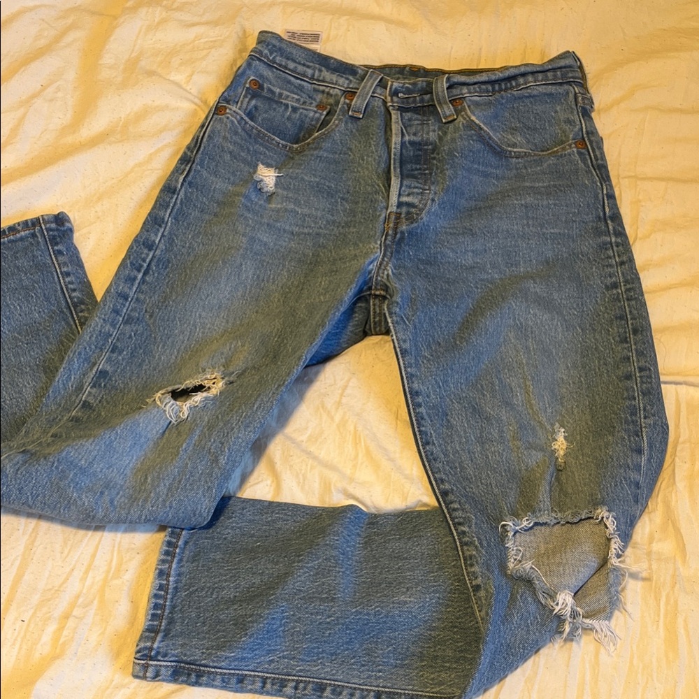 Levi's Classic Blue Denim Jeans